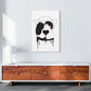 Cosmic Love B&W Kunstdruck