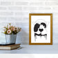 Cosmic Love B&W Kunstdruck