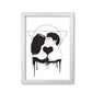 Cosmic Love B&W Kunstdruck
