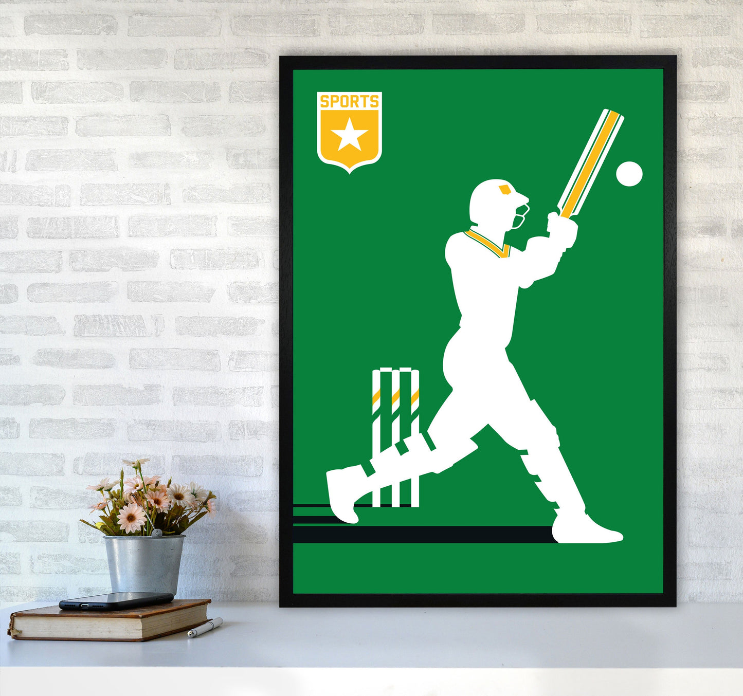 Kricket Kunstdruck