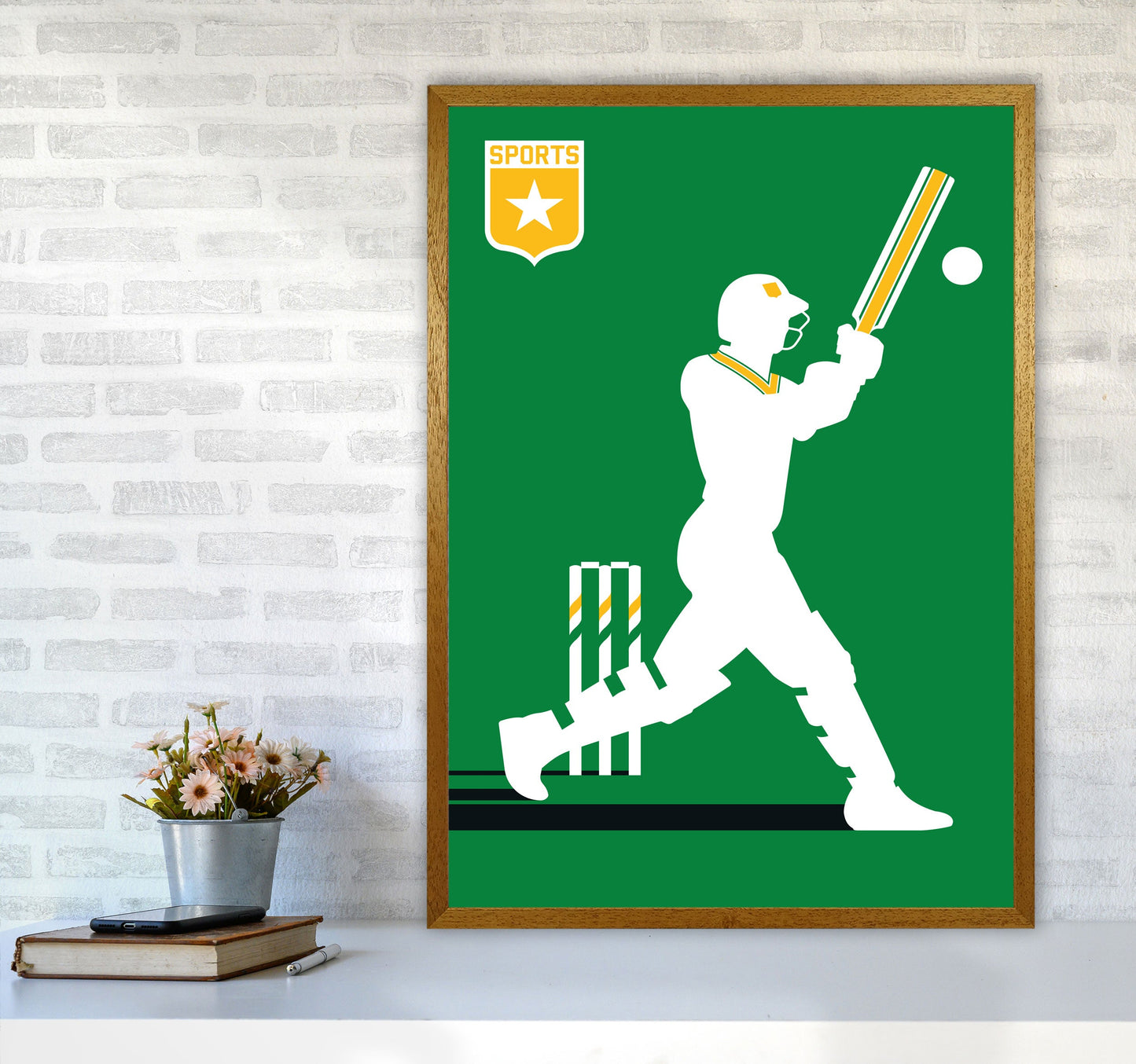 Kricket Kunstdruck