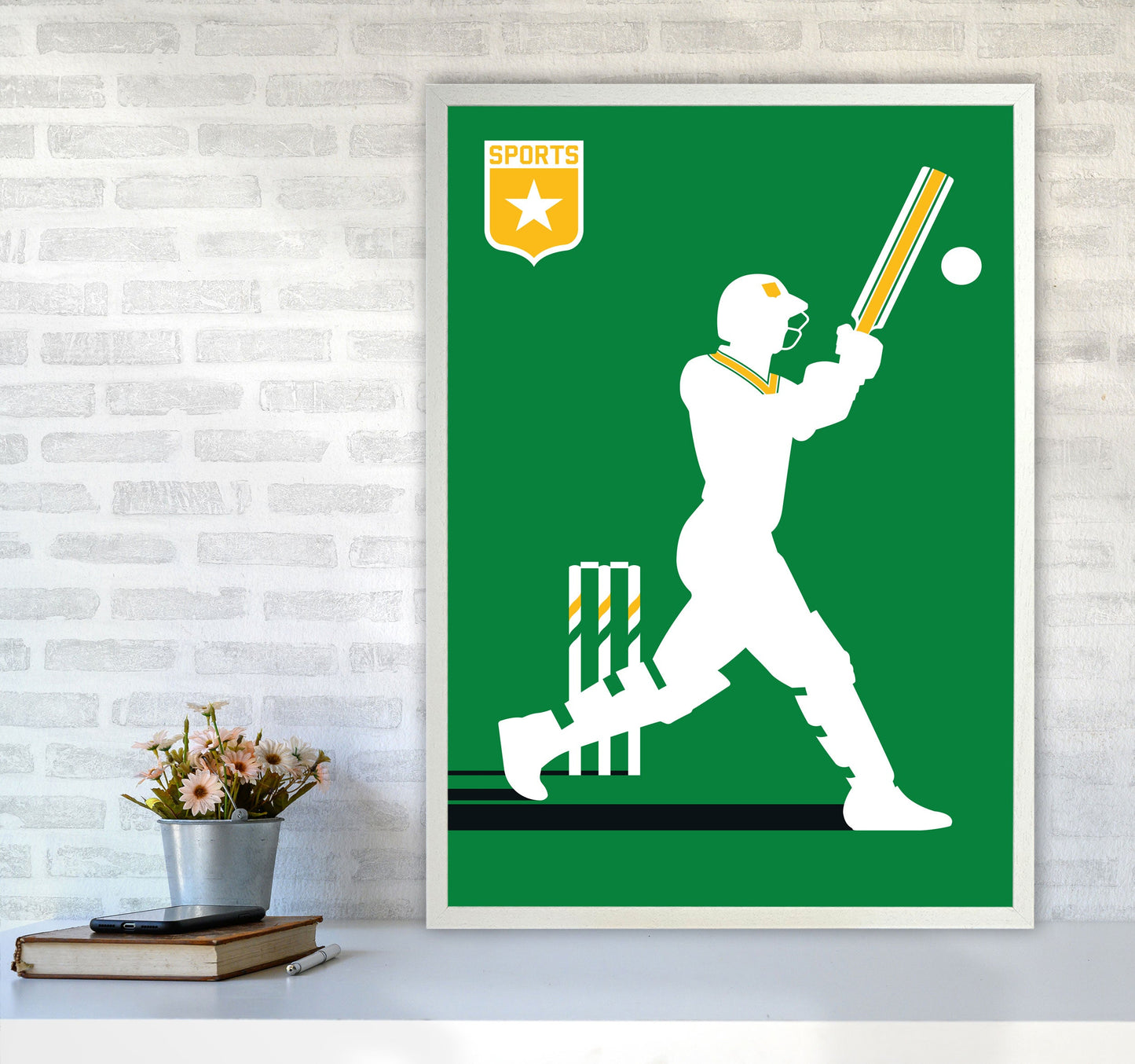 Kricket Kunstdruck