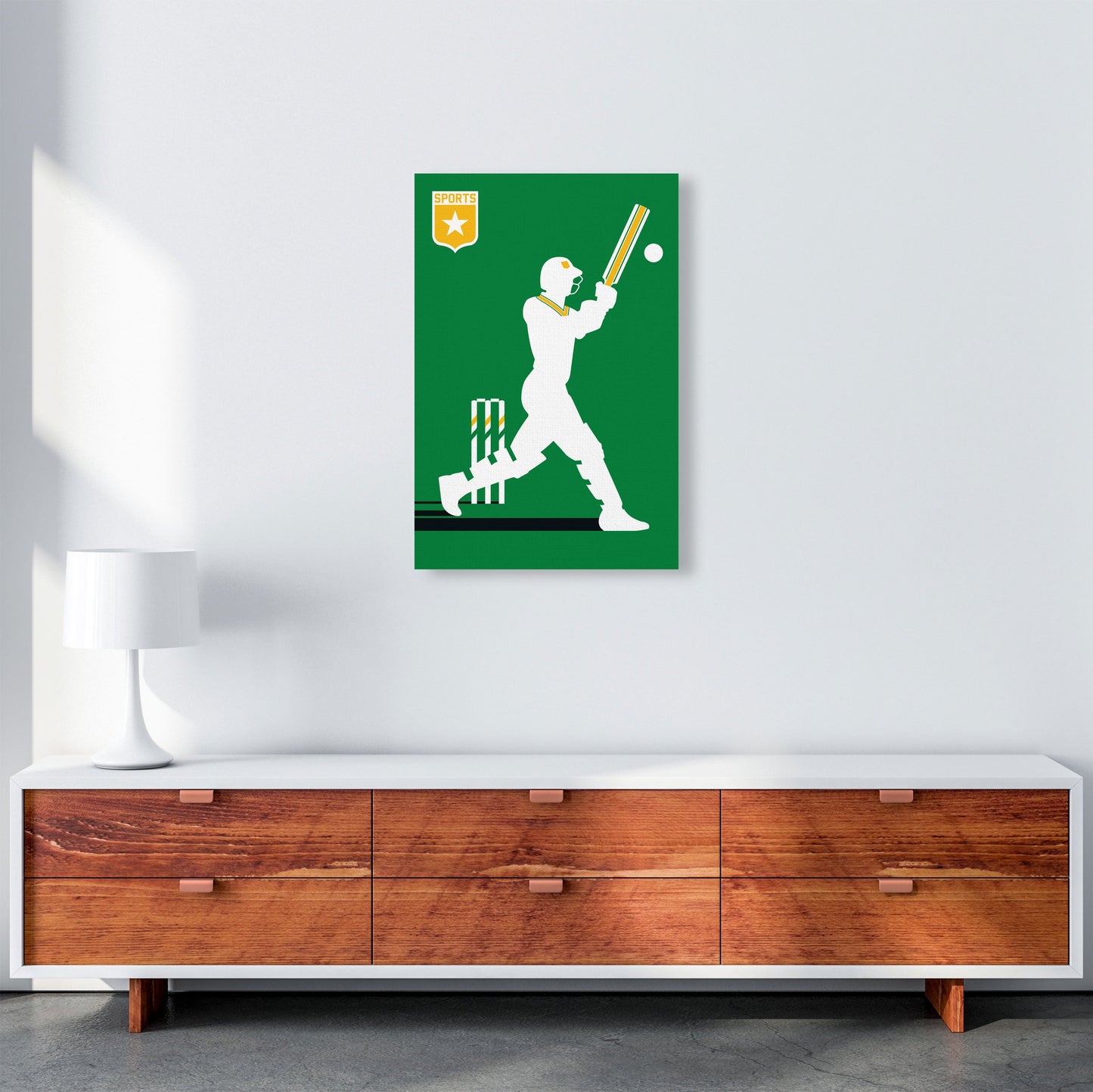 Kricket Kunstdruck