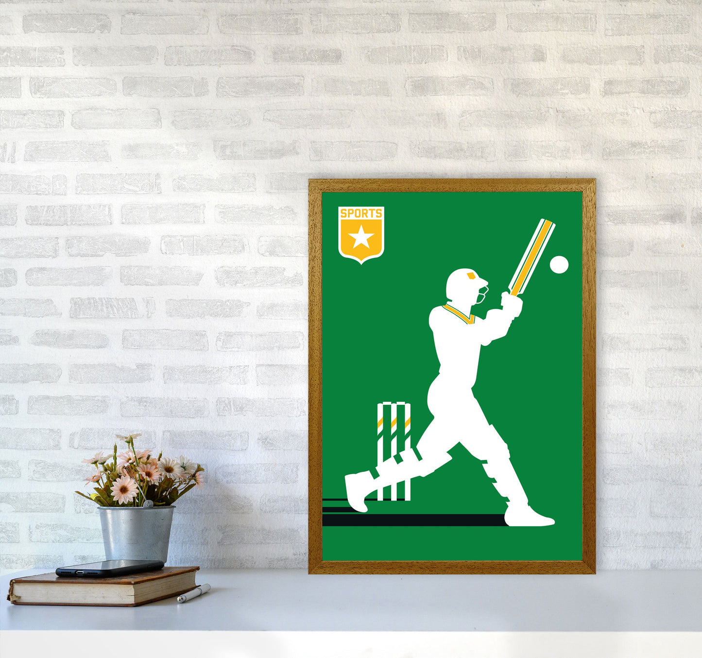 Kricket Kunstdruck