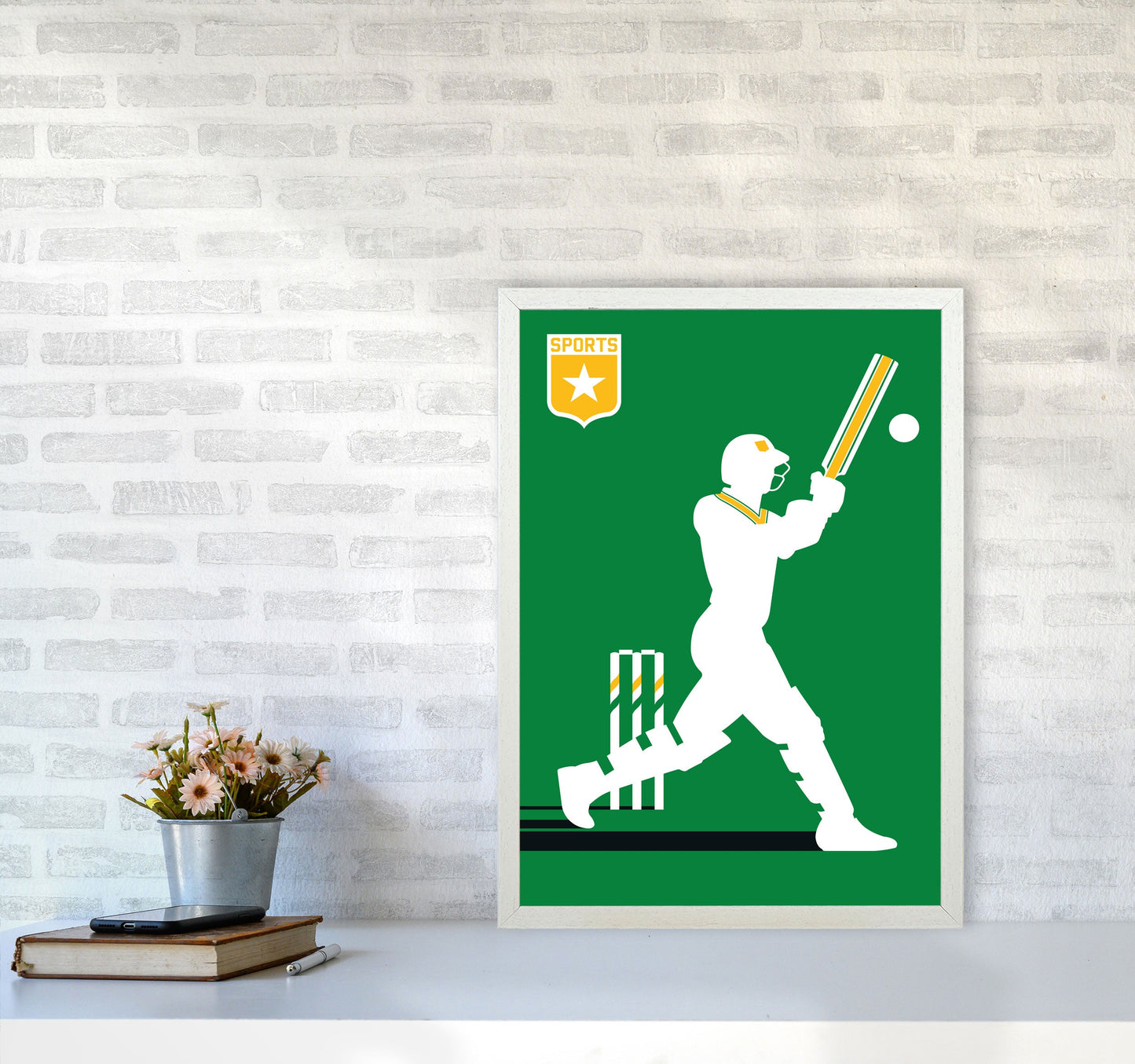 Kricket Kunstdruck