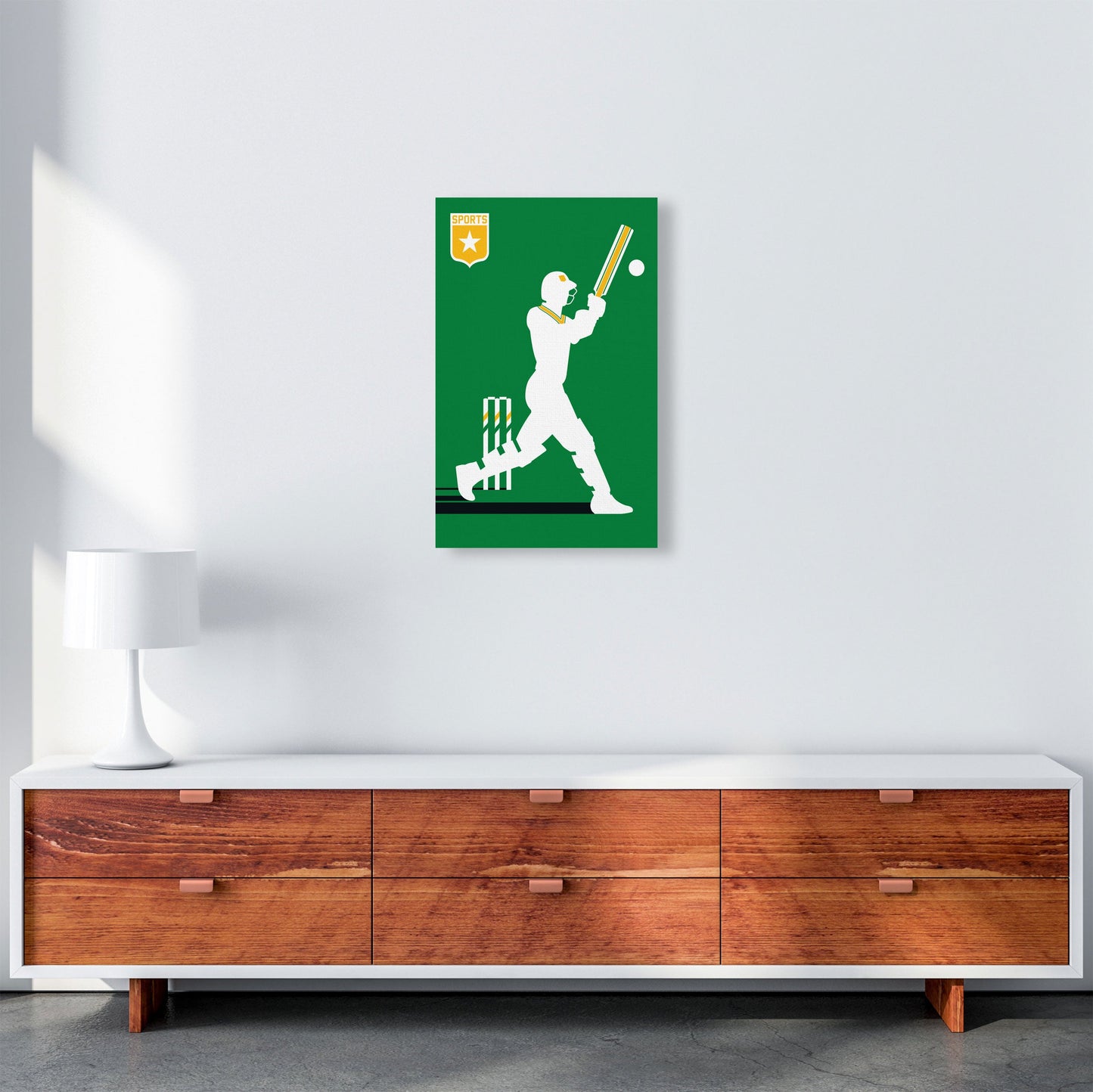 Kricket Kunstdruck