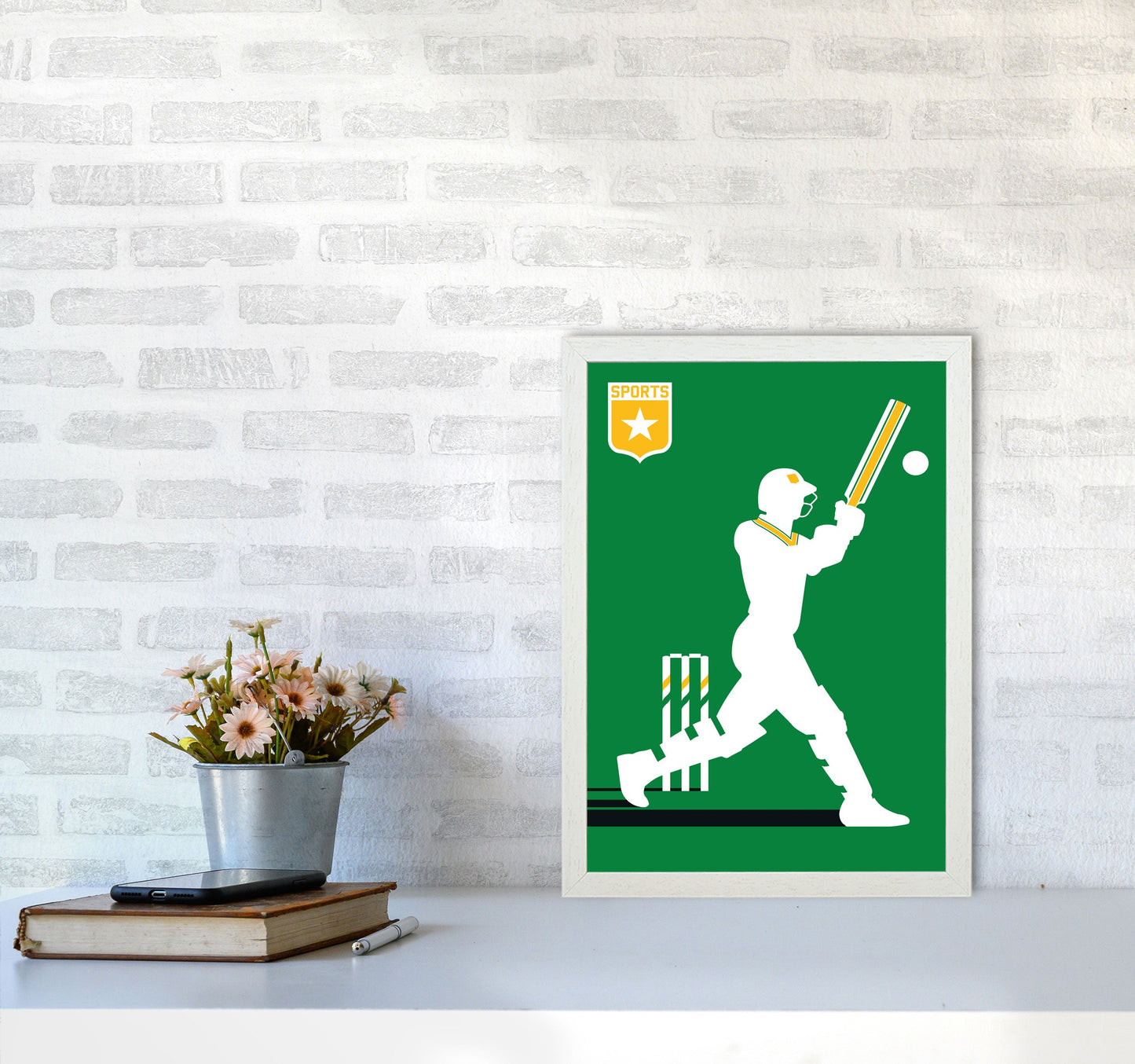 Kricket Kunstdruck