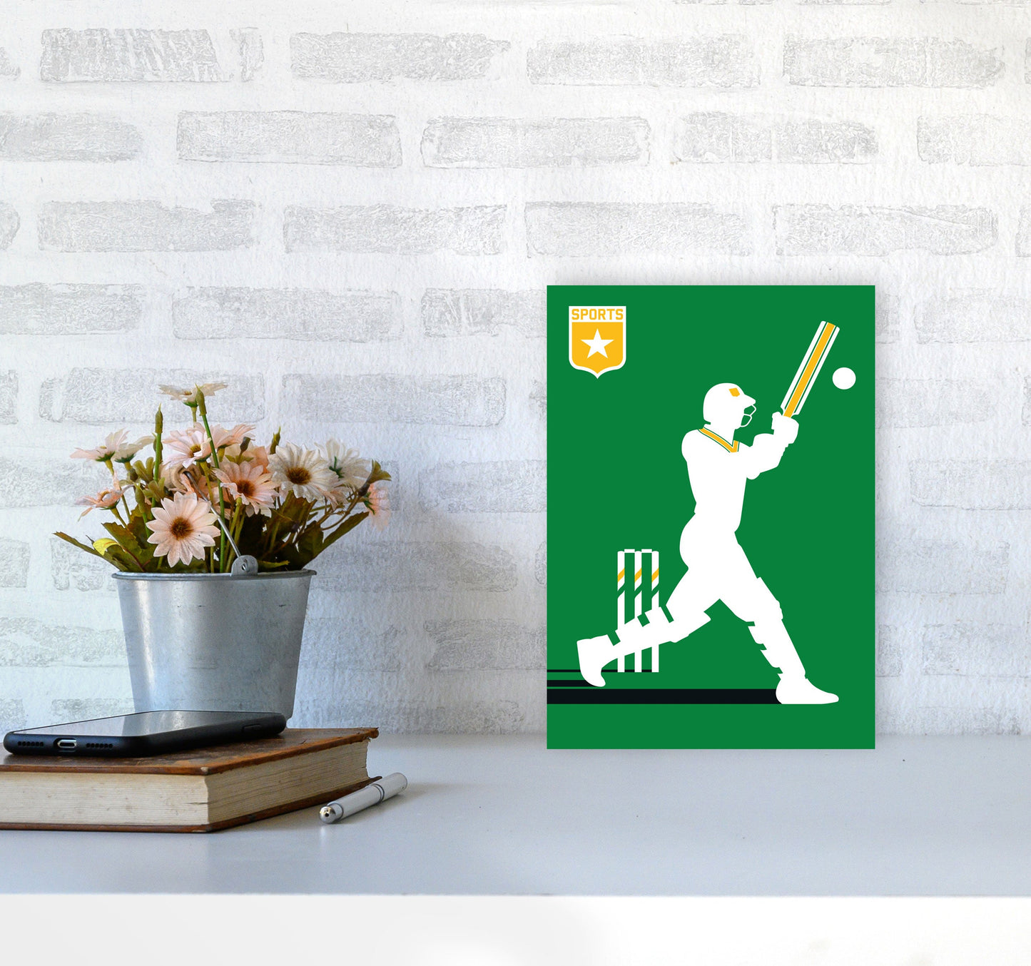 Kricket Kunstdruck