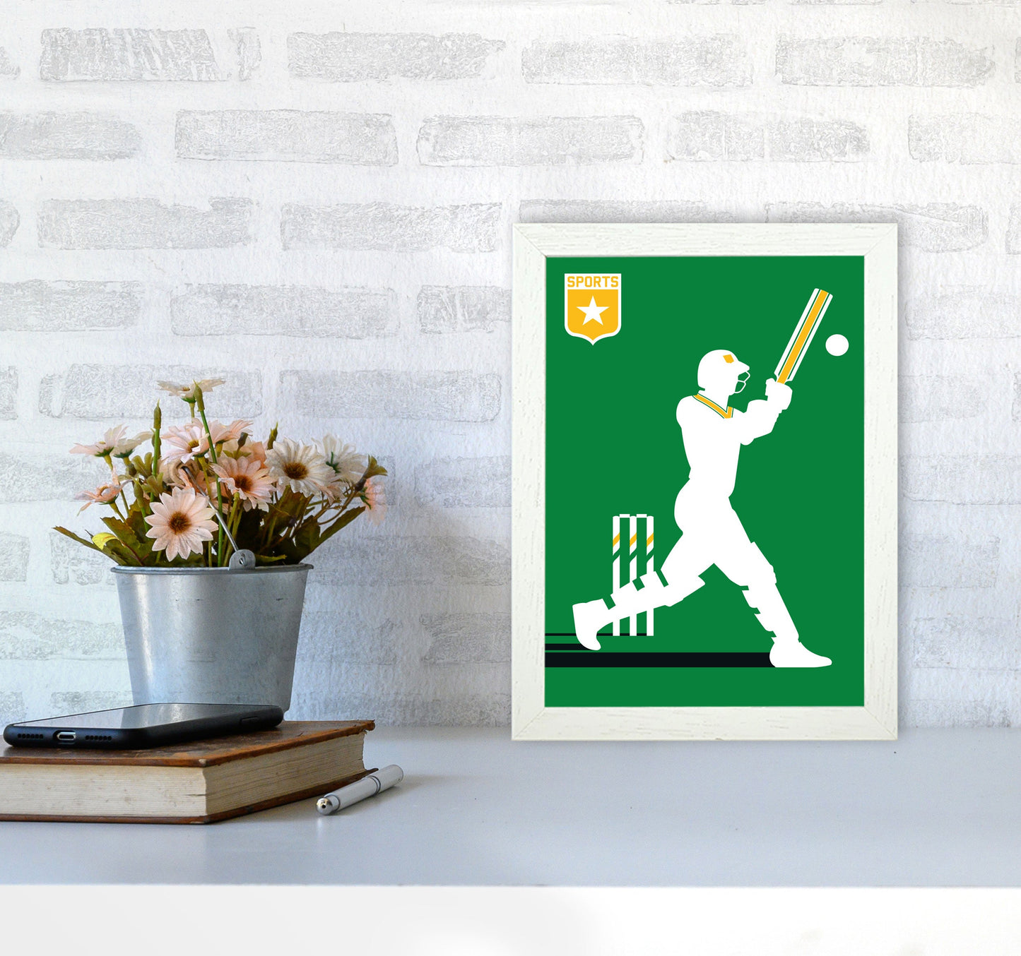 Kricket Kunstdruck