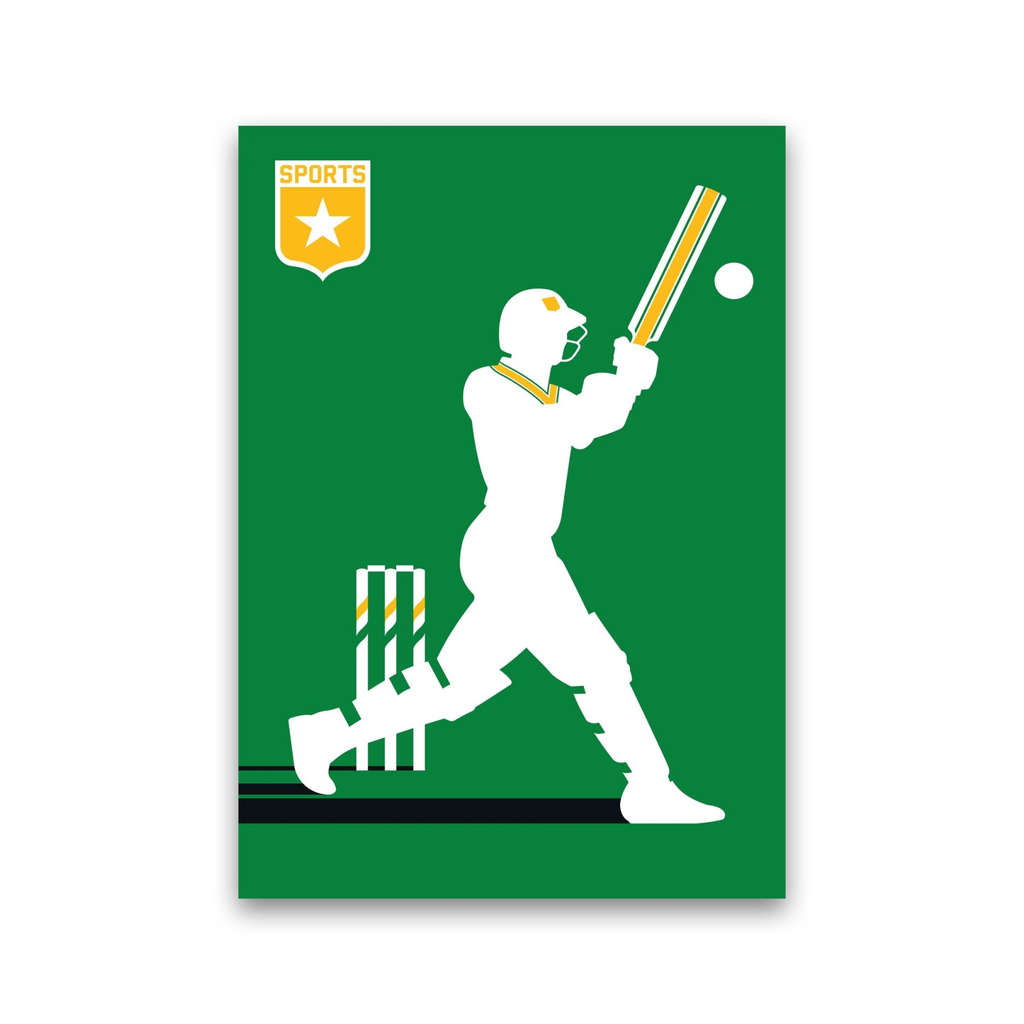 Kricket Kunstdruck