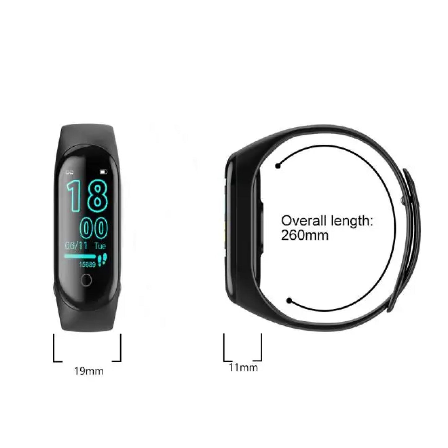 Frendorf | Smartwatch mit Blutdruck- und Herzfrequenzmesser