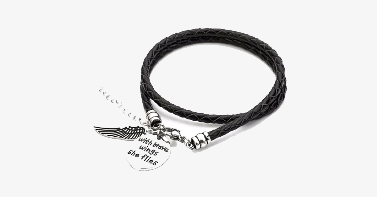 Frendorf | Brave Wings - Handgestempeltes Armband