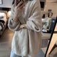 Frendorf | Warme dicke Strickjacke