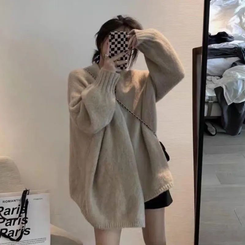 Frendorf | Warme dicke Strickjacke