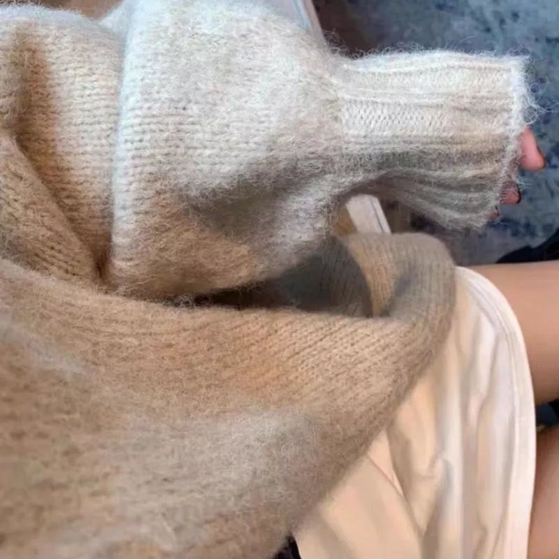 Frendorf | Warme dicke Strickjacke