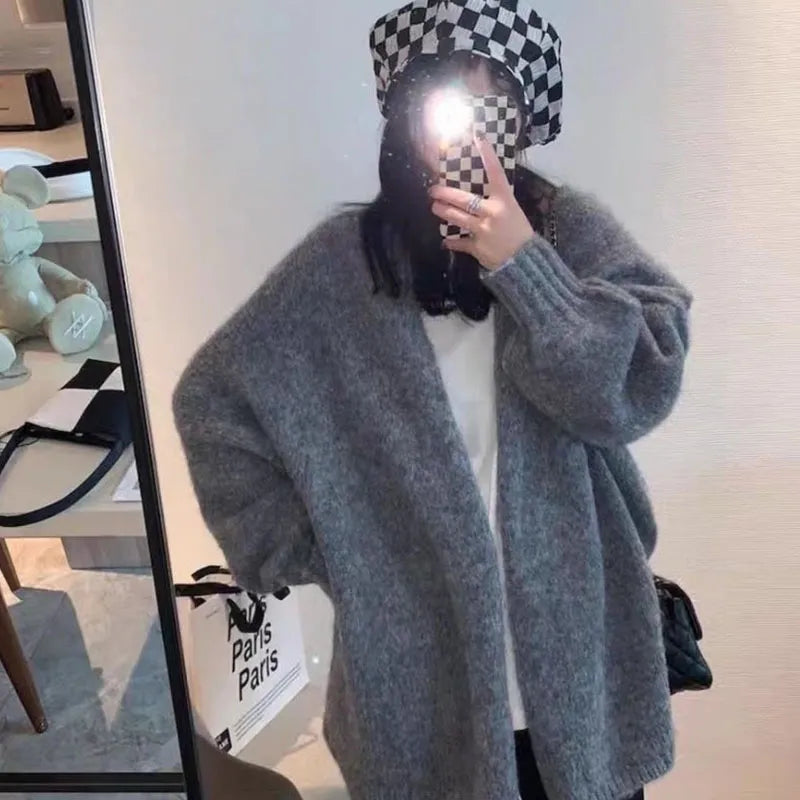 Frendorf | Warme dicke Strickjacke
