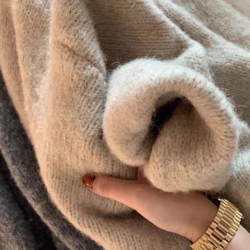 Frendorf | Warme dicke Strickjacke
