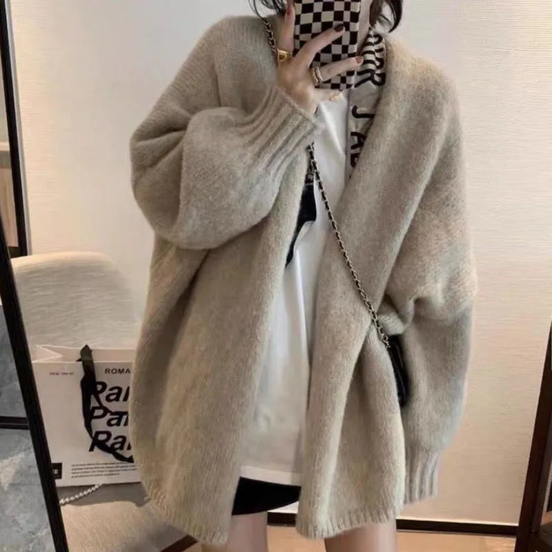 Frendorf | Warme dicke Strickjacke