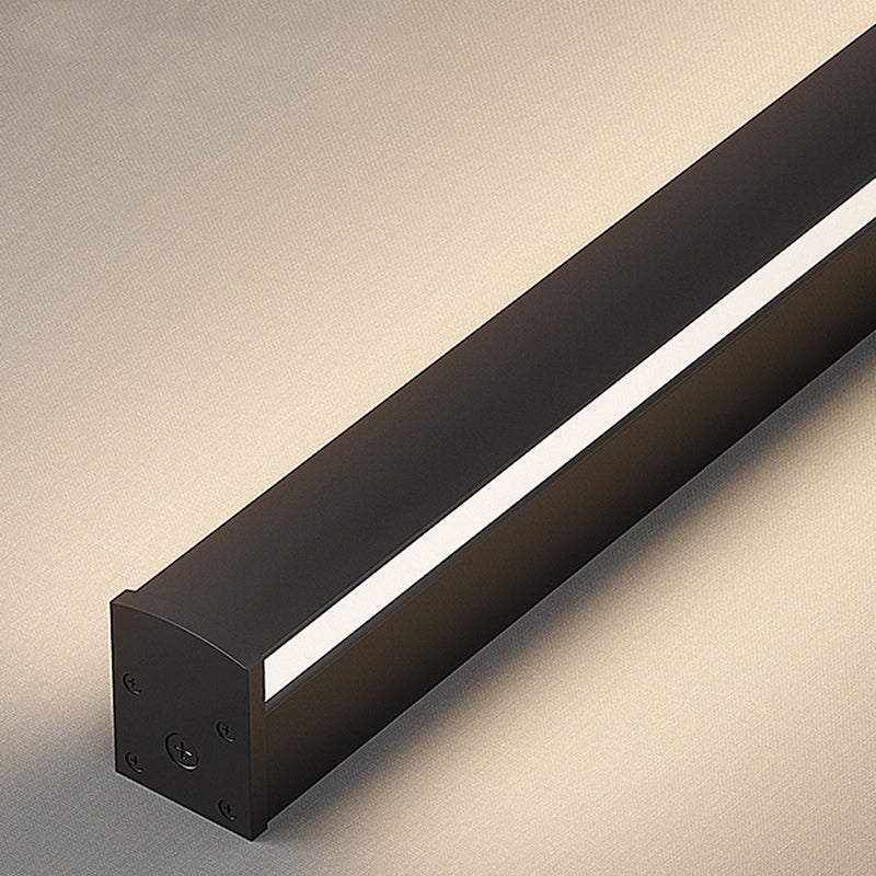 Moderner Minimalistischer Aluminium-Eisen Lange Streifen LED-Wand-Sconce-Lampe Für Wohnzimmer