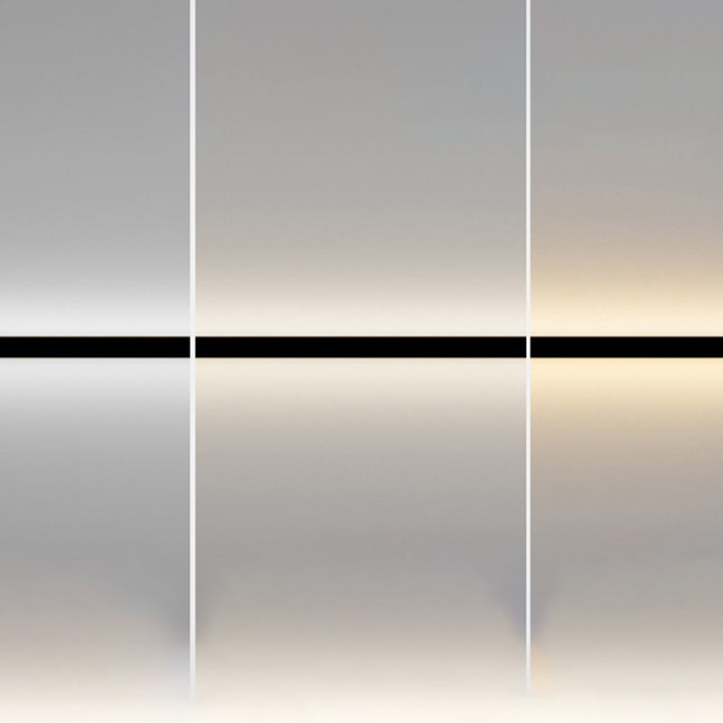 Moderner Minimalistischer Aluminium-Eisen Lange Streifen LED-Wand-Sconce-Lampe Für Wohnzimmer
