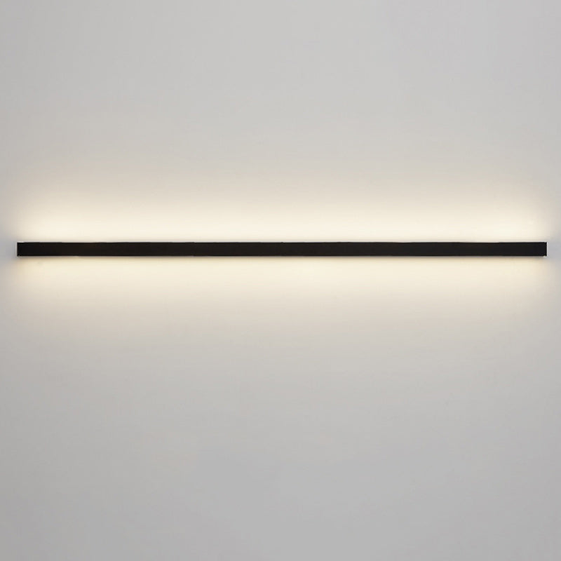 Moderner Minimalistischer Aluminium-Eisen Lange Streifen LED-Wand-Sconce-Lampe Für Wohnzimmer
