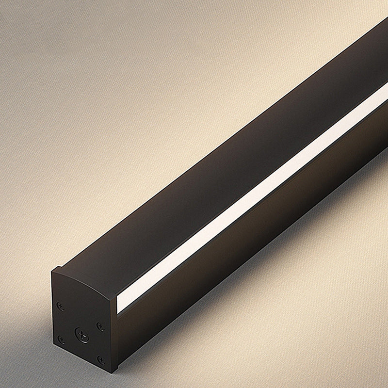 Moderner Minimalistischer Aluminium-Eisen Lange Streifen LED-Wand-Sconce-Lampe Für Wohnzimmer