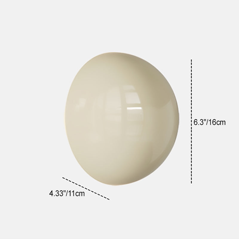 Modern minimalist runder Perlen Voll-Eisen Lampenschirm LED Wandleuchte Lampe für Schlafzimmer