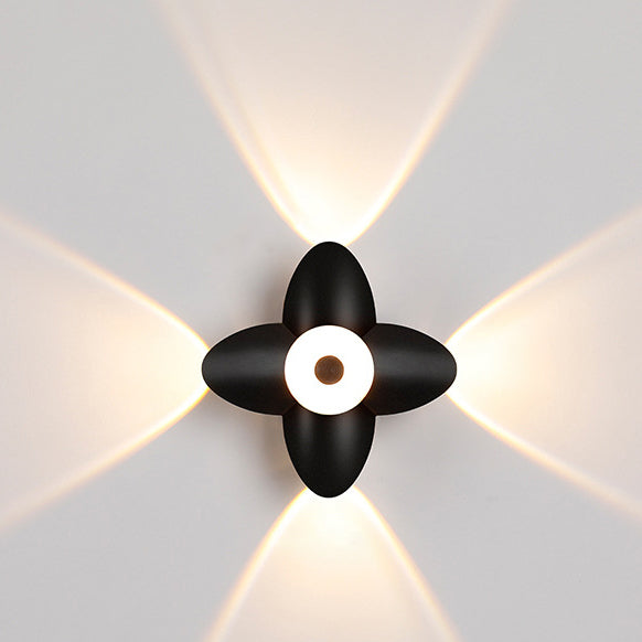 Moderne Einfachheit Pflaumenblüten Wasserfeste Aluminium LED Wandleuchte Für Flure