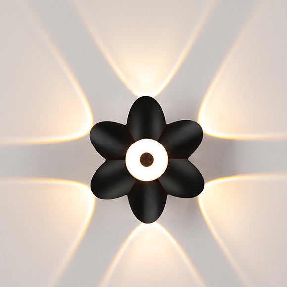 Moderne Einfachheit Pflaumenblüten Wasserfeste Aluminium LED Wandleuchte Für Flure