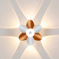 Moderne Einfachheit Pflaumenblüten Wasserfeste Aluminium LED Wandleuchte Für Flure