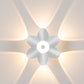 Moderne Einfachheit Pflaumenblüten Wasserfeste Aluminium LED Wandleuchte Für Flure