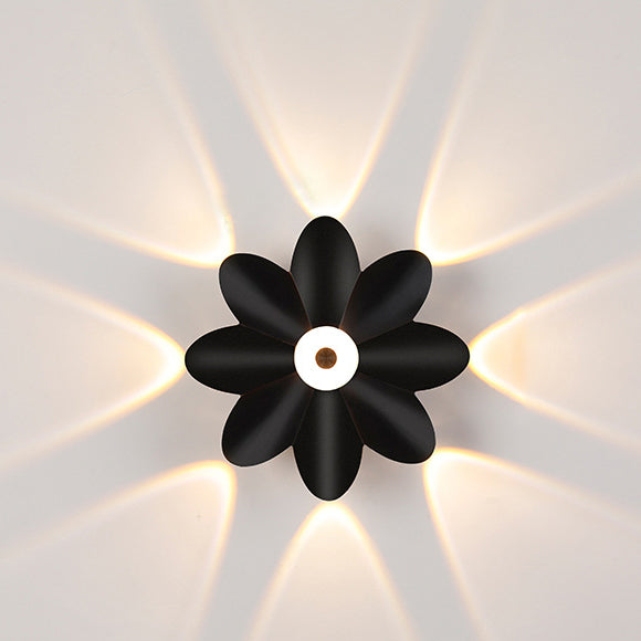 Moderne Einfachheit Pflaumenblüten Wasserfeste Aluminium LED Wandleuchte Für Flure