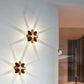 Moderne Einfachheit Pflaumenblüten Wasserfeste Aluminium LED Wandleuchte Für Flure