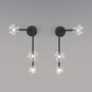 Moderne Art Deco Blumen Acryl Eisen Lampenschirm LED Wandleuchte Lampe Für Wohnzimmer