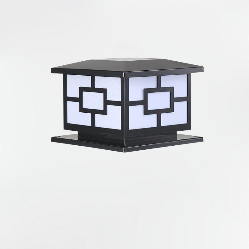 Frendorf | SolarCube LED Gartenleuchte | Wasserdicht & Solarbetrieben | Modernes Würfeldesign | Für Außenbereiche & Terrassen