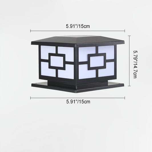 Frendorf | SolarCube LED Gartenleuchte | Wasserdicht & Solarbetrieben | Modernes Würfeldesign | Für Außenbereiche & Terrassen