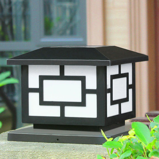 Frendorf | SolarCube LED Gartenleuchte | Wasserdicht & Solarbetrieben | Modernes Würfeldesign | Für Außenbereiche & Terrassen