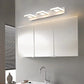 Frendorf | BrightVanity LED Wandleuchte | Rechteckiges & Rundes Design | Eisen & Acryl | Badbeleuchtung | Modern & Minimalistisch