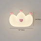 Zeitgenössische Kreative Kinder Krone Tier Eisen PE LED Wand Scone Lampe Für Schlafzimmer