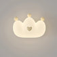 Zeitgenössische Kreative Kinder Krone Tier Eisen PE LED Wand Scone Lampe Für Schlafzimmer