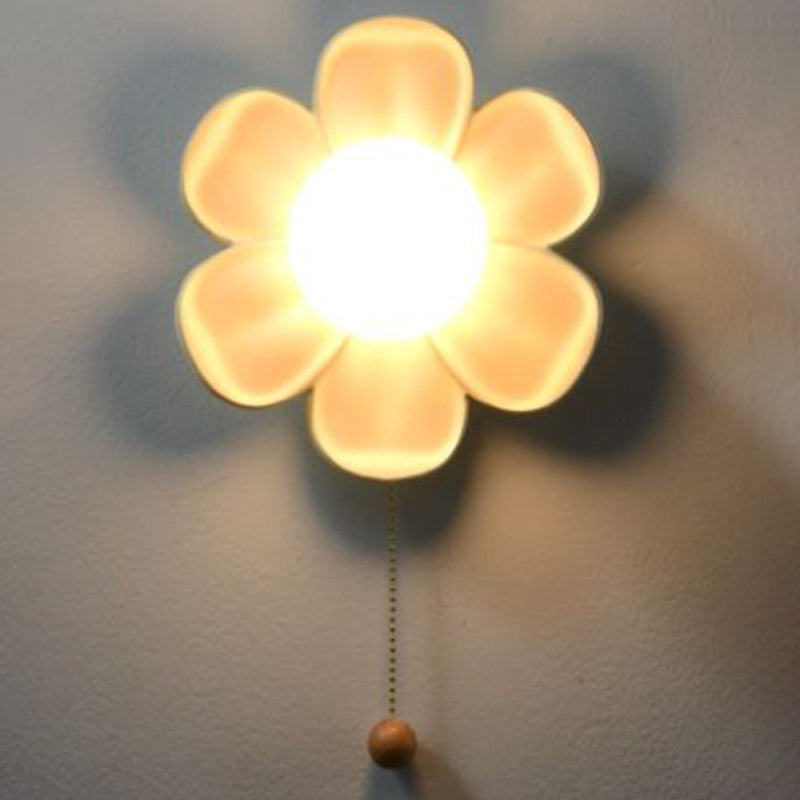 Frendorf | BloomSphere Künstlerischer Blumenball Wandleuchte – Moderne Blumendekoration