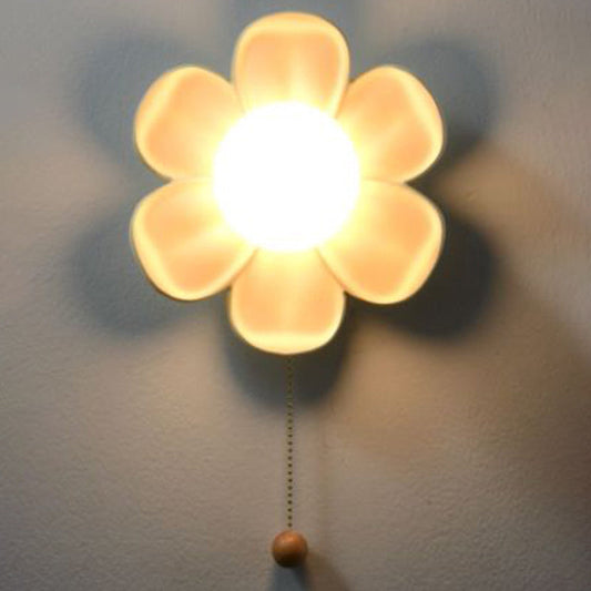 Frendorf | BloomSphere Künstlerischer Blumenball Wandleuchte – Moderne Blumendekoration