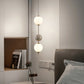Moderne Minimalistische Eisen Kandierte Hagebutten Bunte Ball LED Pendelleuchte Für Schlafzimmer