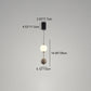 Moderne Minimalistische Eisen Kandierte Hagebutten Bunte Ball LED Pendelleuchte Für Schlafzimmer