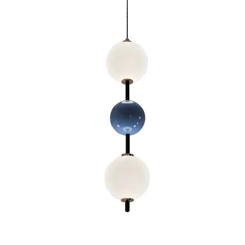 Moderne Minimalistische Eisen Kandierte Hagebutten Bunte Ball LED Pendelleuchte Für Schlafzimmer