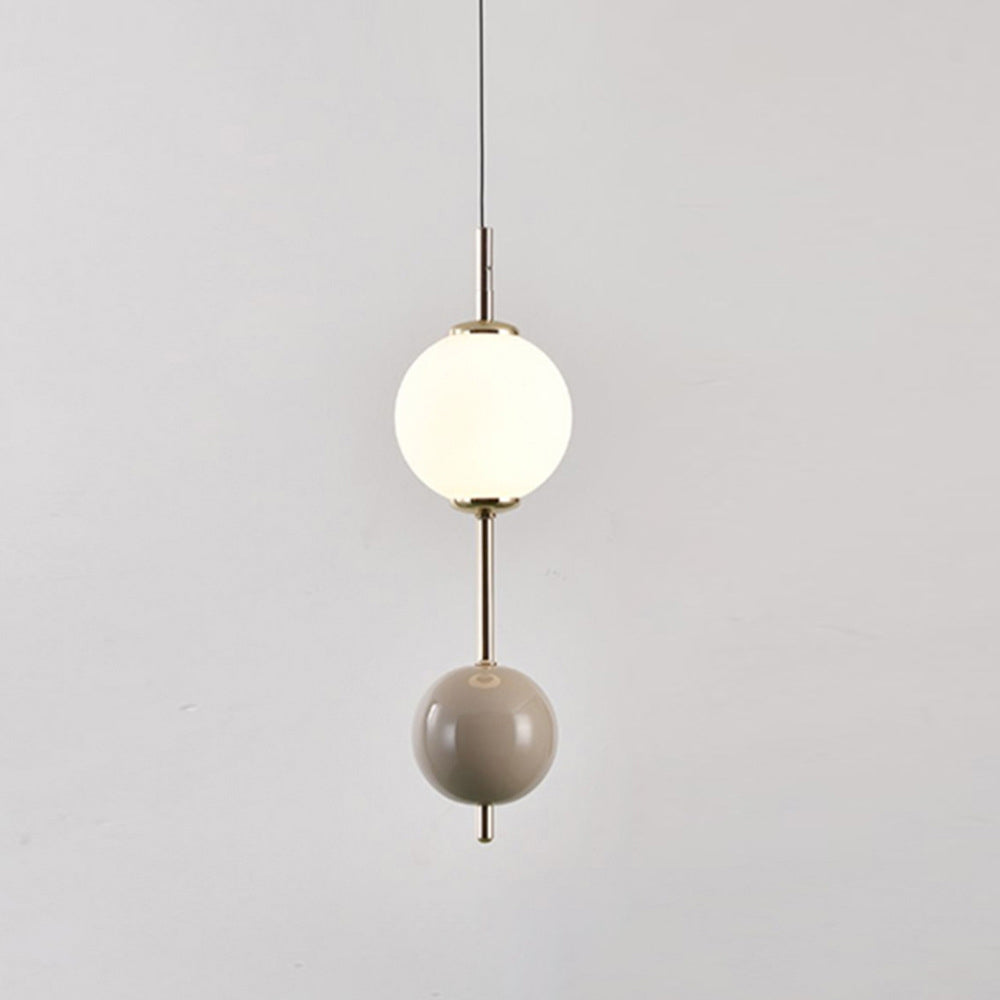 Moderne Minimalistische Eisen Kandierte Hagebutten Bunte Ball LED Pendelleuchte Für Schlafzimmer