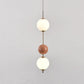 Moderne Minimalistische Eisen Kandierte Hagebutten Bunte Ball LED Pendelleuchte Für Schlafzimmer