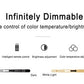 Zeitgenössische Kreative Schwimmende Sandholz Aluminium PVC USB LED Tischlampe Für Schlafzimmer