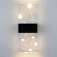 Modern Minimalist Rechteck Feder Himmel Acryl Aluminium LED Wand Sconces Lampe Für Wohnzimmer