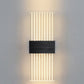 Modern Minimalist Rechteck Feder Himmel Acryl Aluminium LED Wand Sconces Lampe Für Wohnzimmer